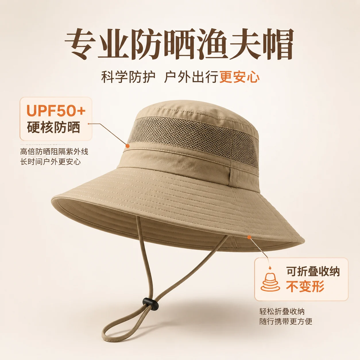 对话生成·防晒帽