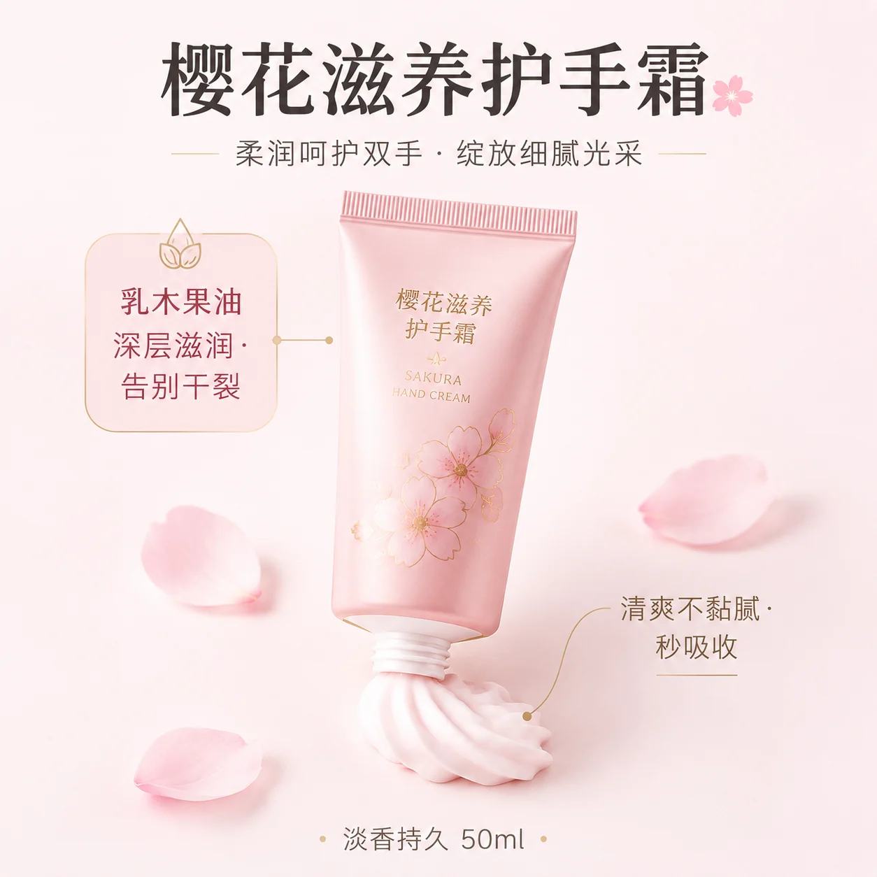 护手霜柔粉主图